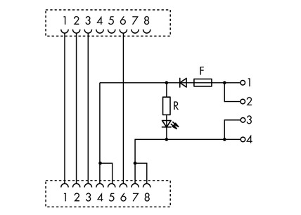 Módulo de interface para ETHERNET RJ-45 - 289-196