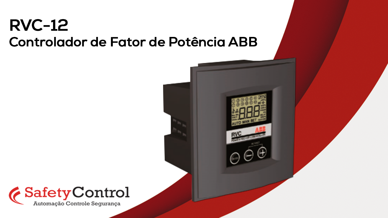 RVC-12 Controlador de Fator de Potência ABB